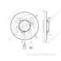 Ventiladores del radiador de refrigeración para A3 / A1 VW RABBIT